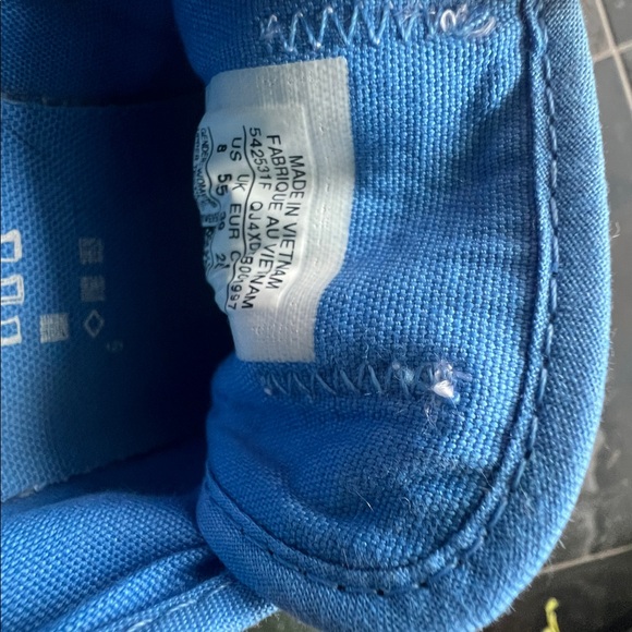 Converse Blue mesh Sneakers with braided shoe strings - Picture 5 of 5